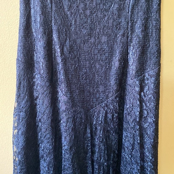 Vintage 90s Black Lace Stevie Nicks Dress sz S/M - Picture 4 of 5